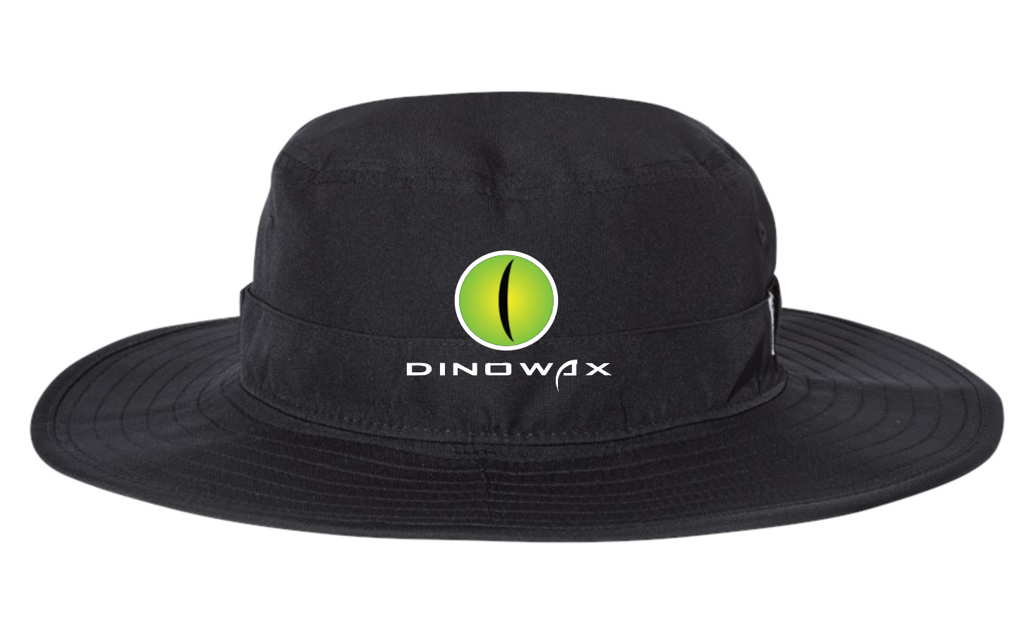 Dinowax Embroidered Wide Brim Bucket Hat