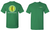 Dinowax Two-Sided Green 3 Color Shirt